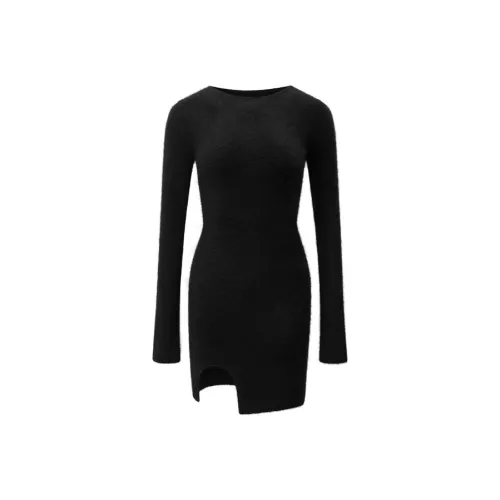 Showroom Plus Длинное платье с длинными рукавами женское