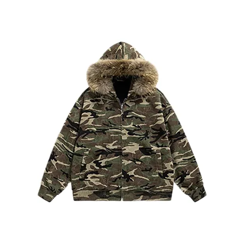 JIARONG Зеленый камуфляж унисекс свитшоты