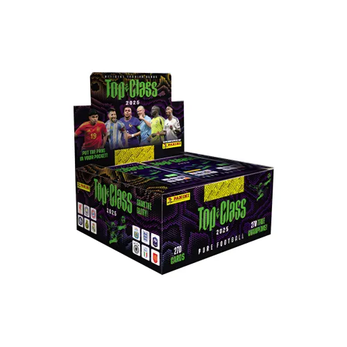 PANINI TOPCLASS FIFA 2025 Тонкие Футбол Спортивные Карты Целая Коробка