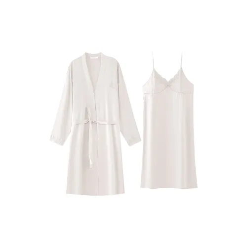 FENTENGCARE Белый Женские Банные халаты