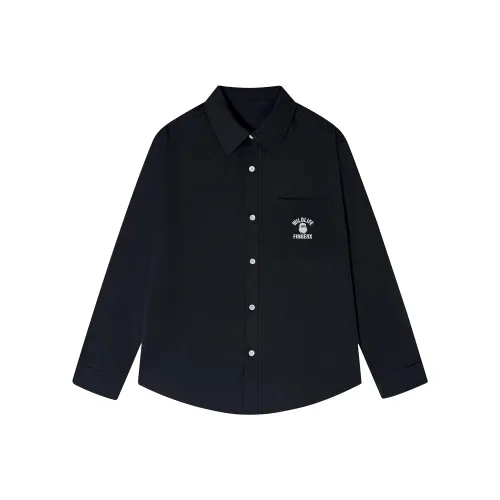 Fingercrox Длинная рукавная рубашка унисекс