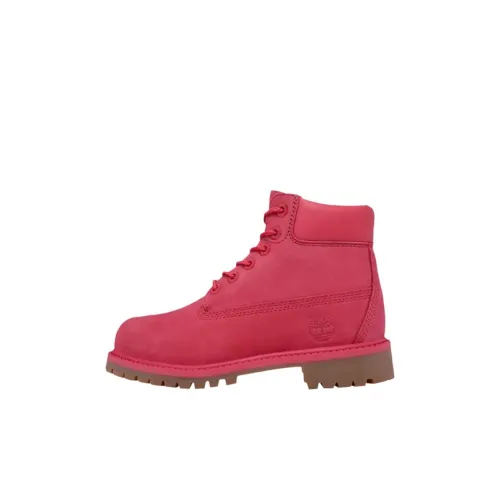Timberland 6 Inch High Топ Детские ботинки Розовый Детский