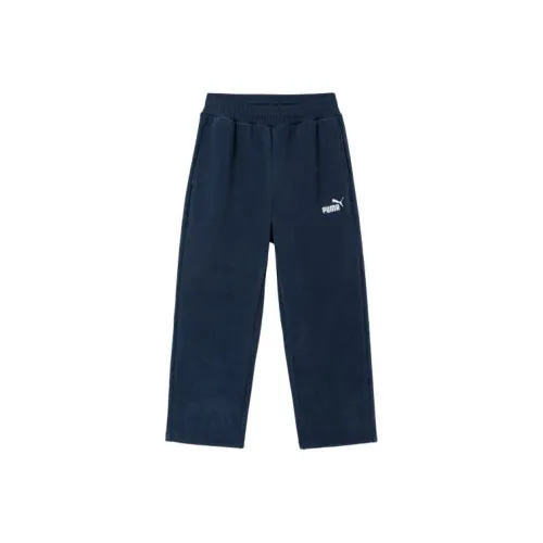 PUMA Темно-синий 80802 Kids Вязаные Тренировочные Штаны