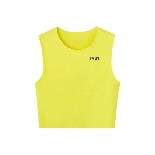FYUT Желтый Зеленый Унисекс Быстросохнущие Майки
