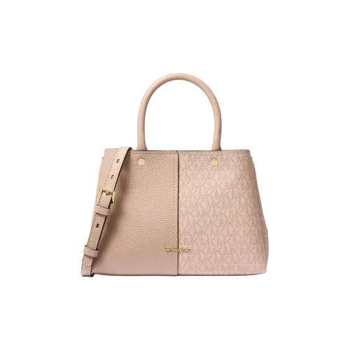 MICHAEL KORS Покрытый холст Тоут Сумка Сумка для покупок Сумка через плечо Сумка среднего размера Женская Розовая