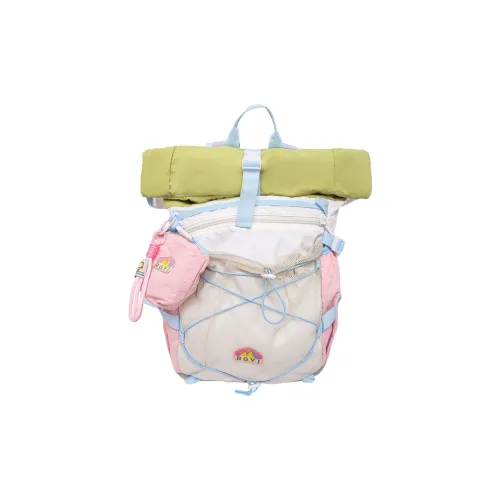 Parker Bear Нейлон Рюкзак Унисекс Фруктовый Зеленый Фиолетовый Армейский Зеленый