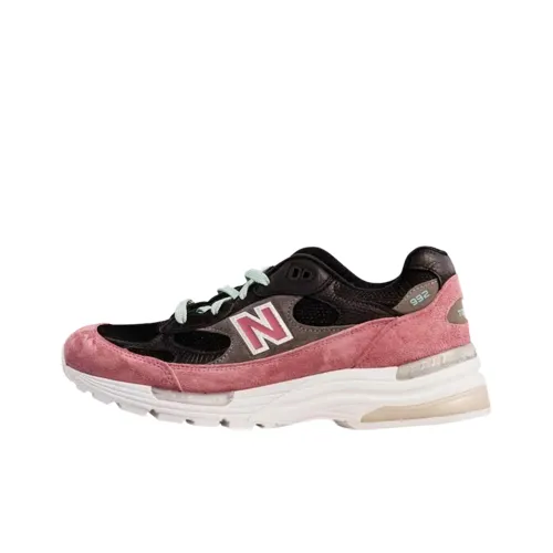 Damari Savile x New Balance NB 992 Беговые кроссовки Мужские Черные Розовые