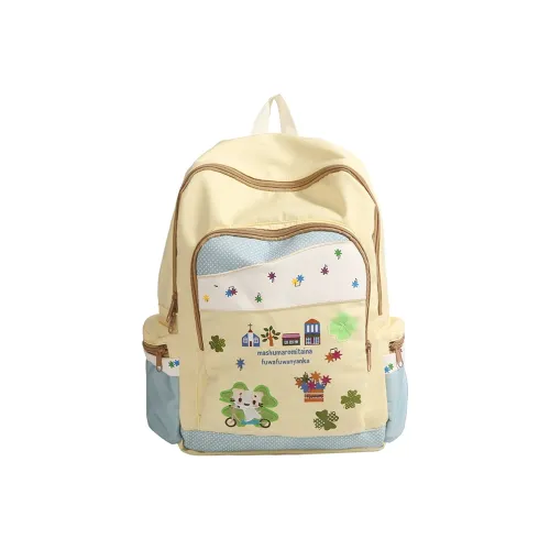 WRELS Nylon Backpack Standard Yellow WRELS Нейлон Рюкзак Стандартный Желтый