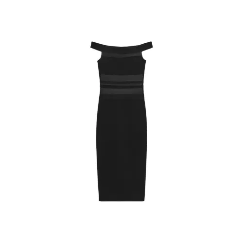 ZARA Черные Женские Платья без Рукавов