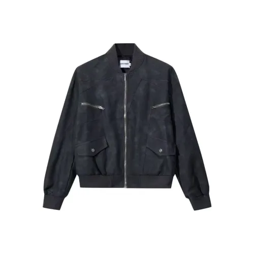 TONYBEAR Потертый ветрозащитный кожаный байкер-куртка с стильным дизайном в стиле Maillard укороченная мужская