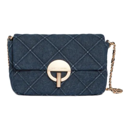 Vanessa Bruno Хлопок Плечо Сумка Средняя Женская Синяя