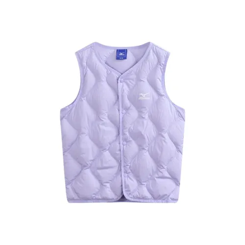 Mizuno Фиолетовый Kids Пуховый жилет