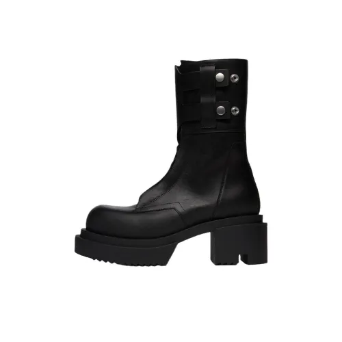 RICK OWENS совместный бренд RO Ботильоны Женские Черный