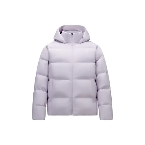 ANTA Пуховик Женский Снег Пыльно-фиолетовый