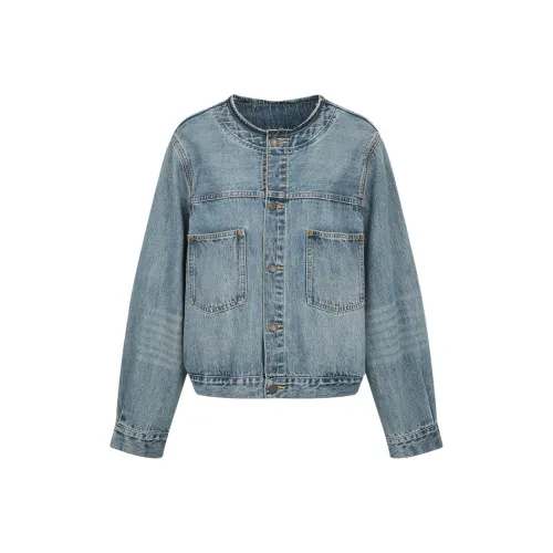 Omont Джинсовый синий Женская Джинсовая Куртка
