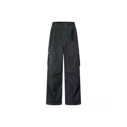 SMILE DDD Темно-серый Женские Повседневные Штаны