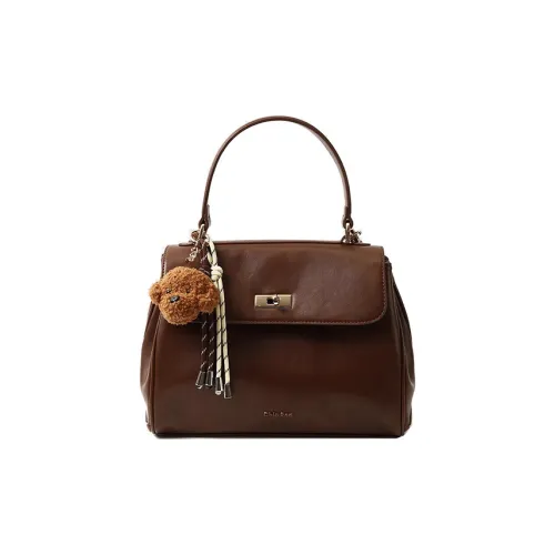 Chio'2nd Сумка через плечо из синтетической кожи сумка обычного размера женская коричневая