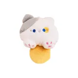 Серый кот (вызывает "Мяу", когда его прижимают)