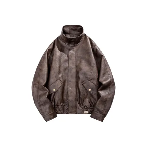 Nordic Raiders Кожа Куртка Унисекс