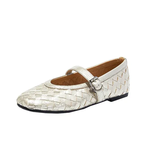 CAOT Плоская подошва Туфли Мэри Джейн Женские