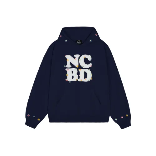 NICEBAD Толстовка Пуловер Универсальный Длинный рукав Весенний Осенний Унисекс