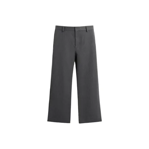 ZARA Medium Gray Men's Casual Pants ZARA Средне-серые Мужские Повседневные Штаны