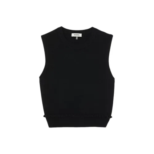Sandro Черные Женские Майки