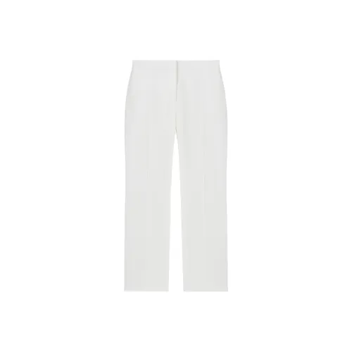 Alexander McQueen Повседневные брюки Женские Белые