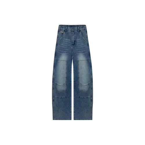 RICE NINE TEN Унисекс Джинсы