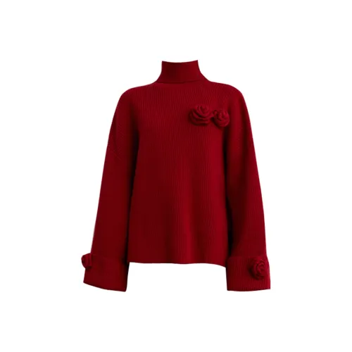 DPLAY Анкора Красный Женский Трикотаж