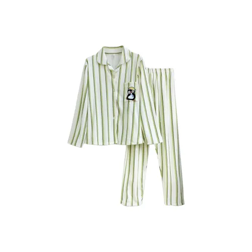 QIAOYUN Пингвин Женские Пижамные Комплекты