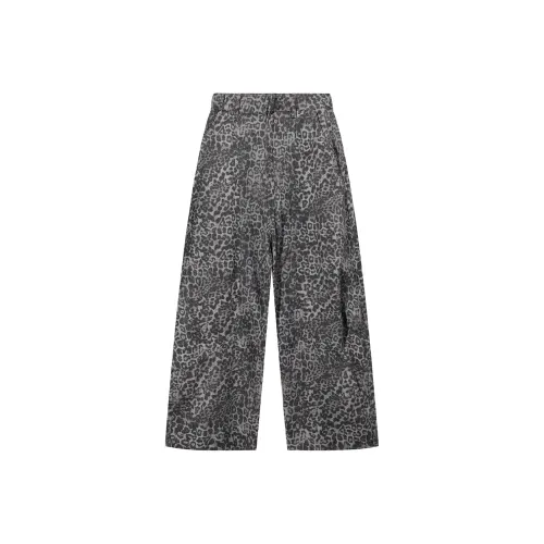 51XXHA Леопардовый принт Унисекс Джинсы