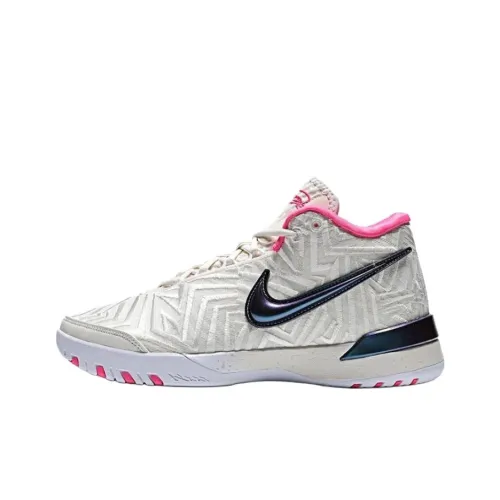 Nike LeBron NXXT Genisus Аbrasion Resistant MID Баскетбольные кроссовки Мужской Белый