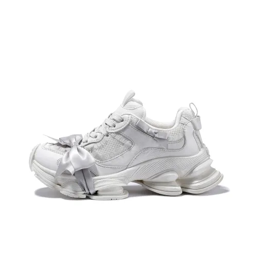 BELLALILY Низкий топ толстая подошва кроссовки женские