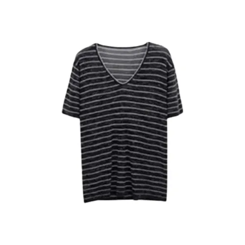 UNSPECIFIED Трикотажная ткань Короткий рукав Т-рубашки Женские