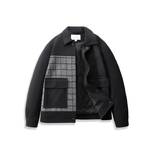 Куртки и пальто Dance with Wolves Мужские Черные