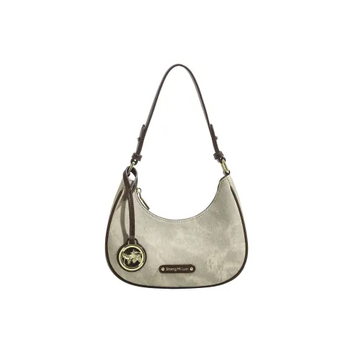 SMILE FOCUS Микрофибра Синтетическая Кожа Подмышечная Сумка на Плечо Женская Зеленая