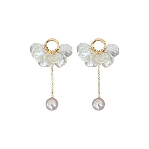 Rhymes Серьги с золотым покрытием из меди женские