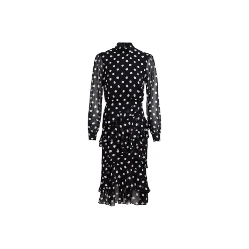 SALONI Длинное платье с длинными рукавами женское