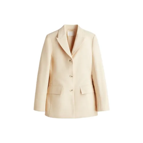 H M Light Beige Женские Бизнес-костюмы