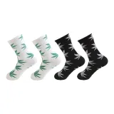 4 пачки [Черный Белый 2 + Белый Зеленый 2]