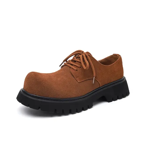 DY Мужские повседневные туфли Low Top Коричневый Мужской