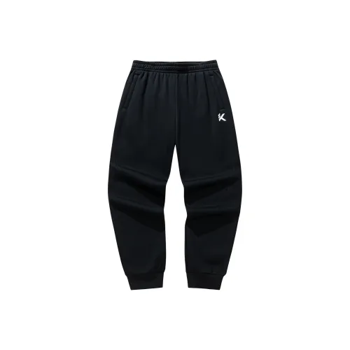 ANTA Вязаные тренировочные брюки мужской основной черный