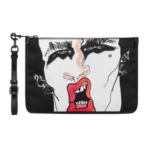 MOSCHINO Клатч Стандартный Мужской Черный