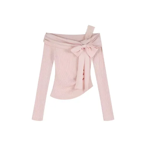 YINLEI Длинный рукав Т-рубашка Женская