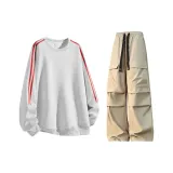 8821 Белый Фотиния Серый + 2539 Хаки