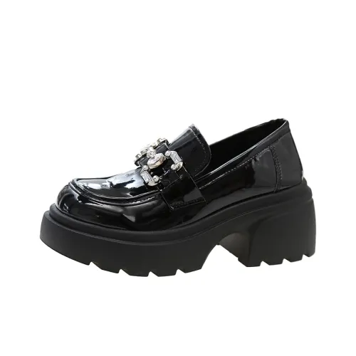 DUNNU Лоферы Черные Женские