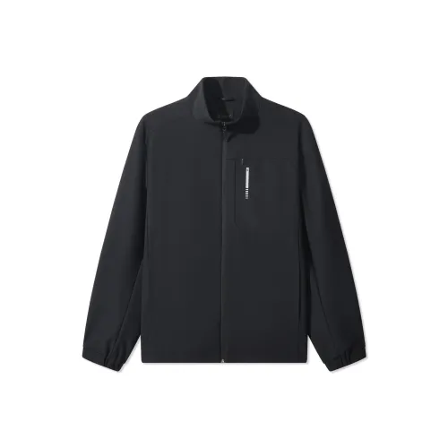 Cabbeen Loose Fit Минималистский стиль — Углерод Черный 01 Мужские Куртки