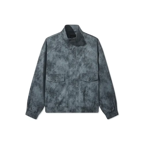 Cabbeen Loose Fit — Углерод Черный 01 Мужские Куртки