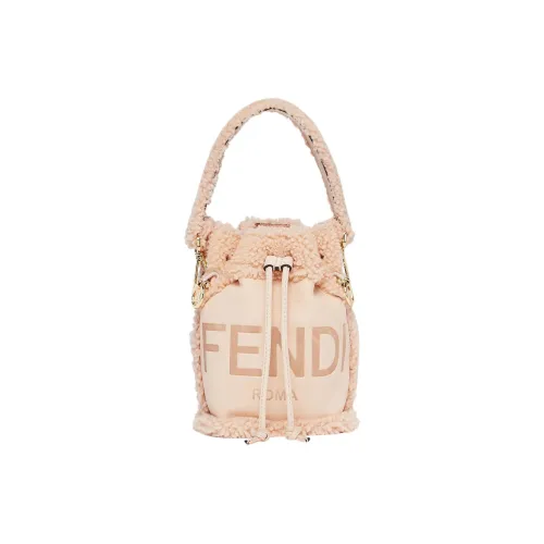 FENDI Mon Tresor Sheepskin Сумка через плечо Сумка Mini Женская Розовая